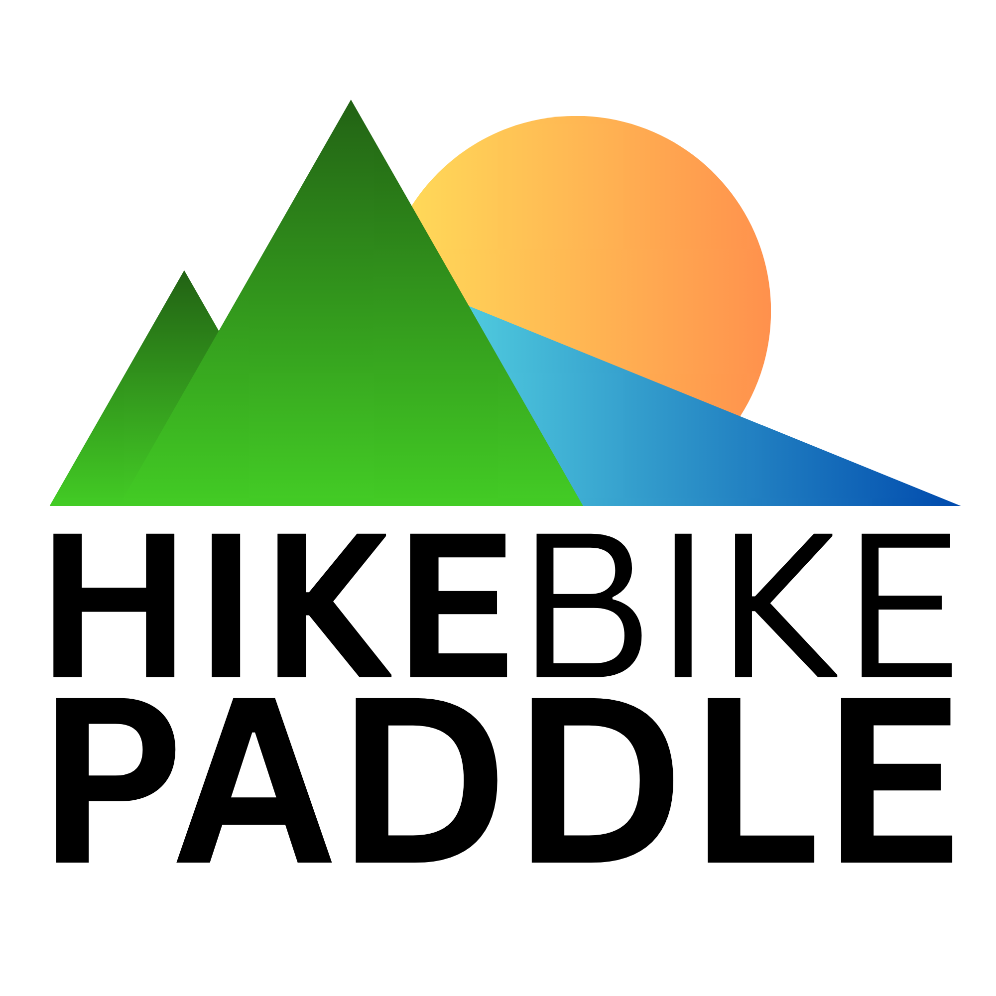 Hike • Bike • Paddle logo